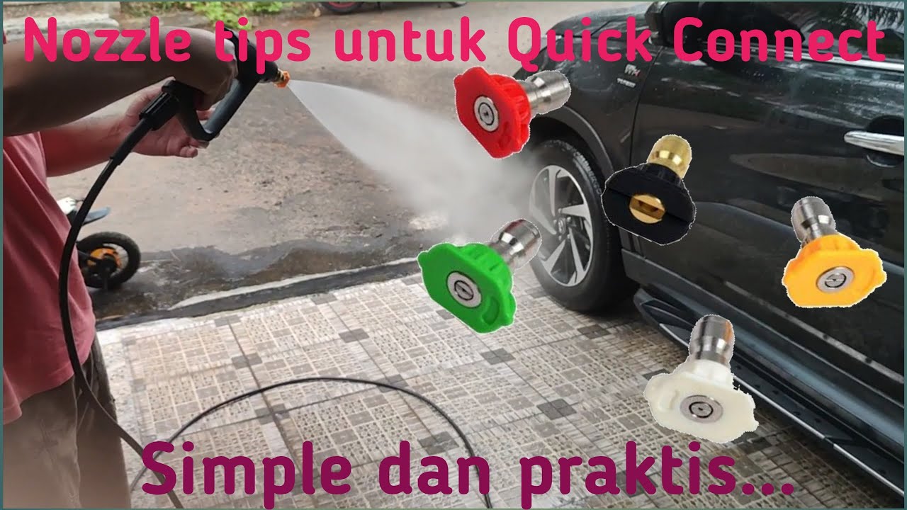 Nozzle Tips Spray | 5 Nozzle tips for pressure washer