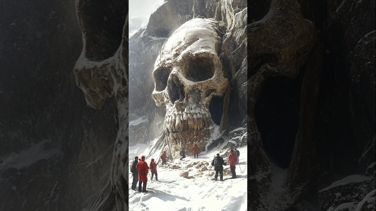 Archaeologist Discovered 15 Foot Human Skulls Founds In Antarctica