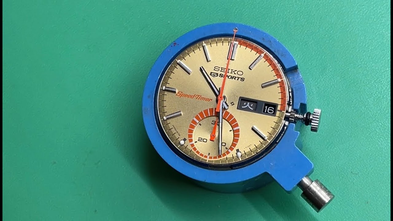 Seiko 6139-7060 JDM Speedtimer 21j Winter Break Restoration
