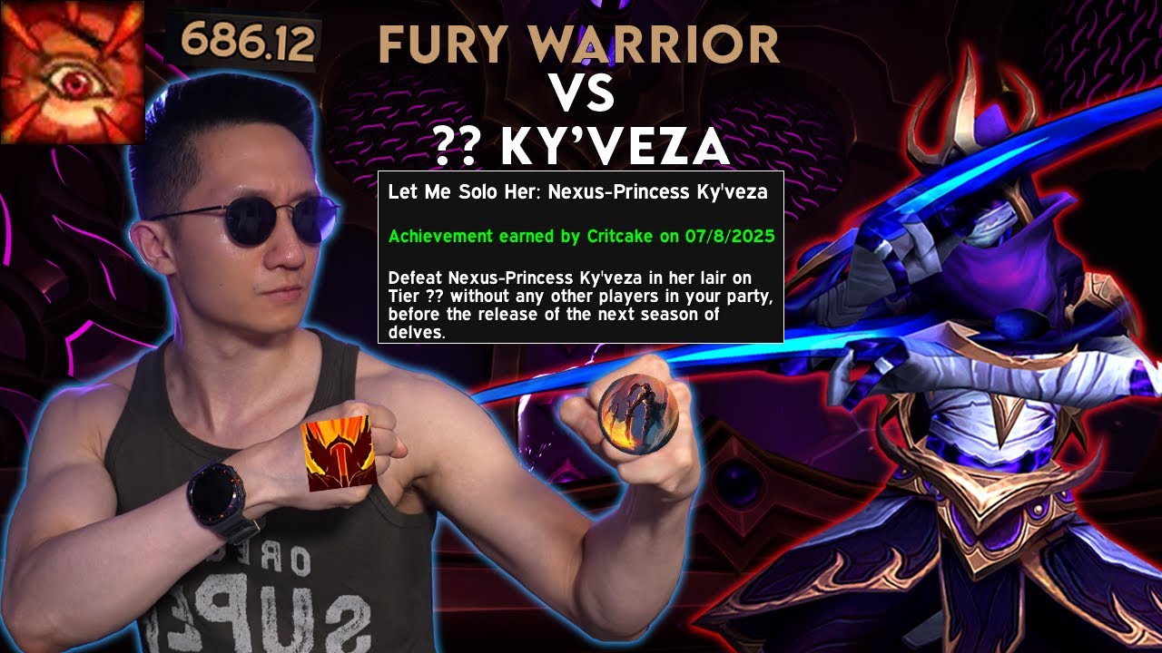 [Let Me Solo Her] Tier ?? Ky'Veza as FURY WARRIOR - War Within Season 3