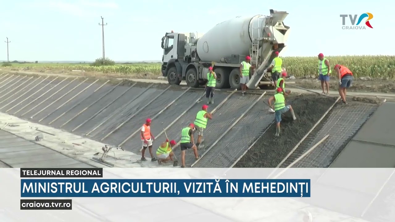 MINISTRUL AGRICULTURII, VIZITĂ ÎN MEHEDINȚI