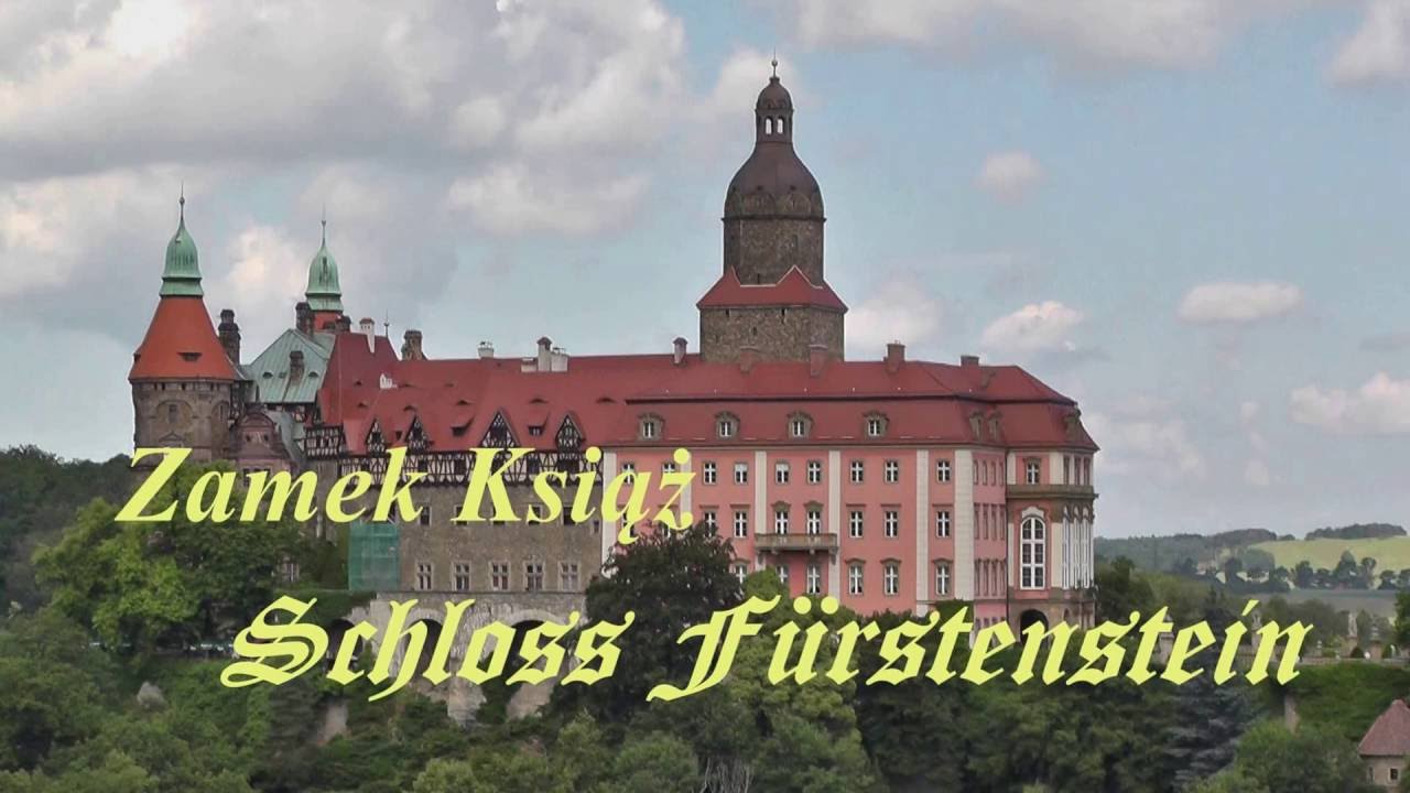 Zamek Książ. Schloss F&uuml;rstenstein. Książ Castle