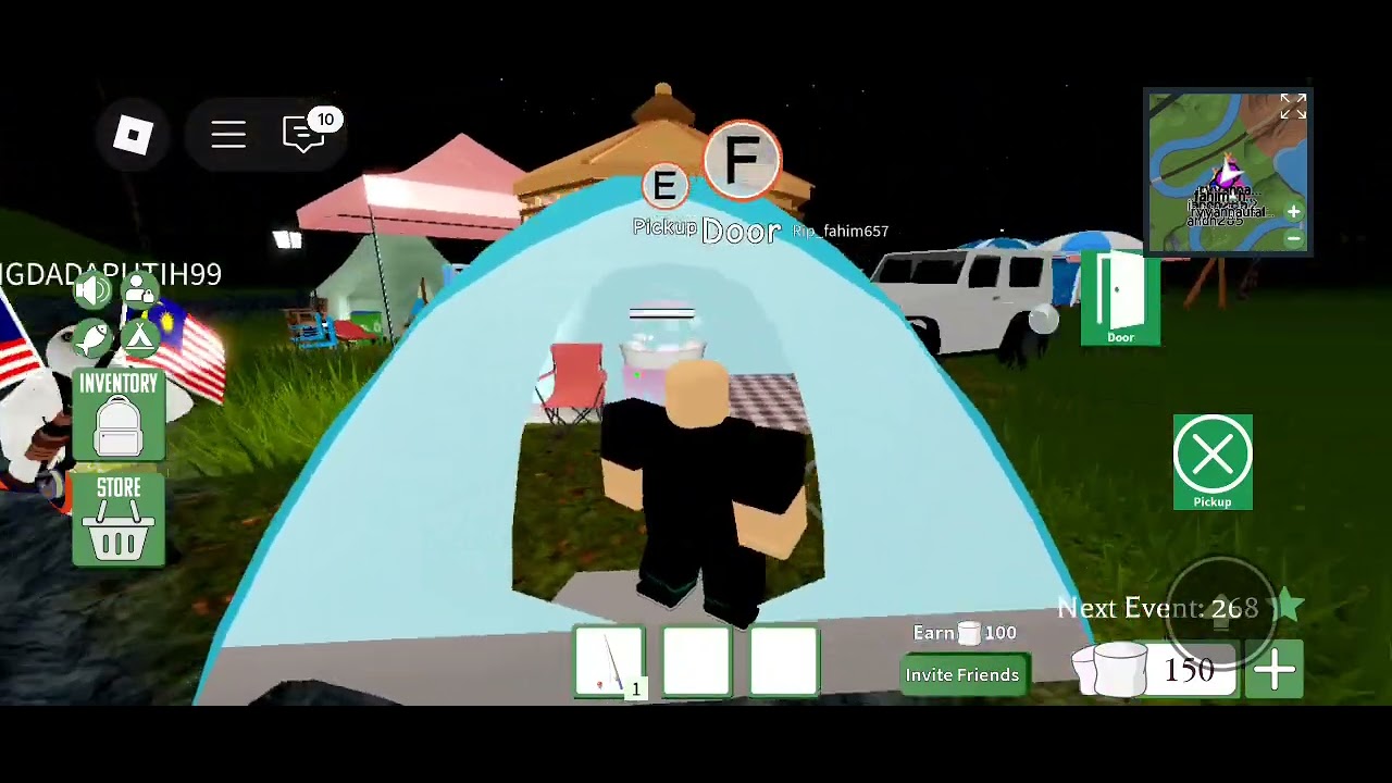 Mancing ke camping?