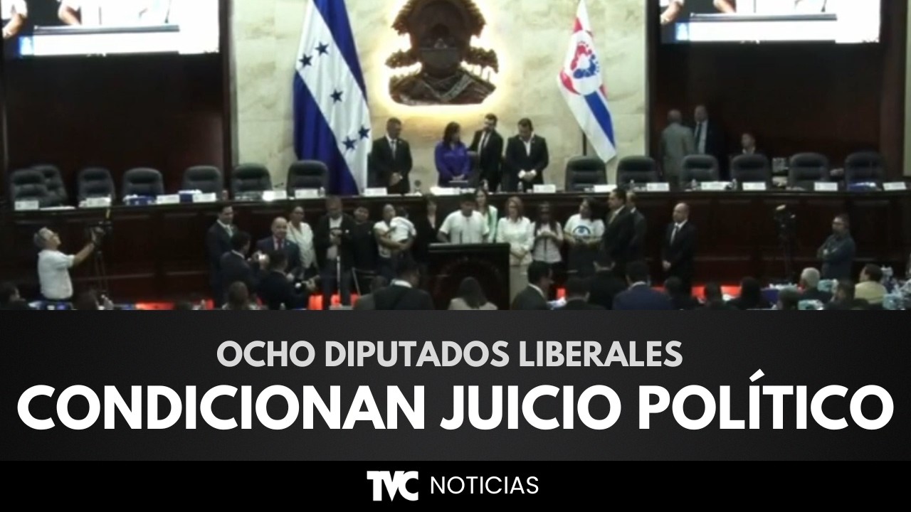 Ocho diputados liberales condicionan juicio político