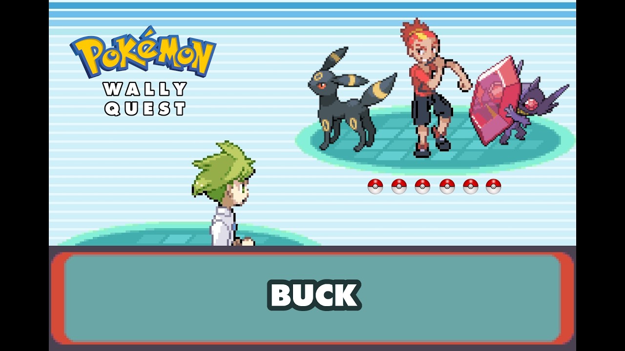 Pokemon Wally Quest - VS Buck
