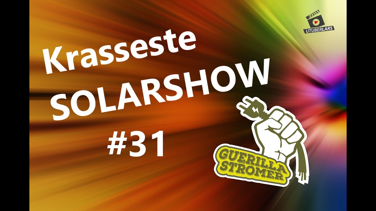 Deine Solaranlage auf meinem Kanal krasseste Solarshow #31 ever Die Anlage von meine Energiewende