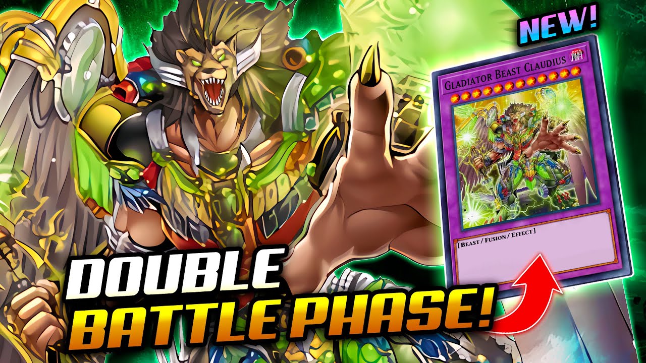 (DOUBLE BATTLE PHASE❗) Deck GLADIATOR BEAST Post Supreme Darkness | 7 DISRUPTS❗
