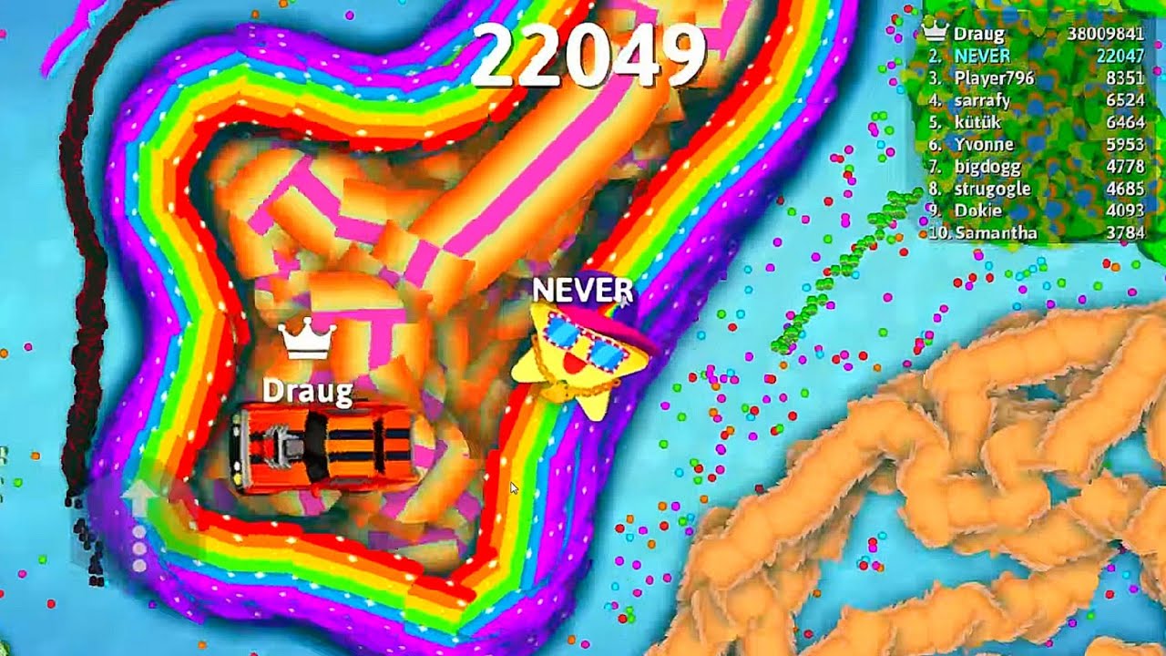 Can I Survive as the Smallest Snake in the Game? Snake.io🐍 #332