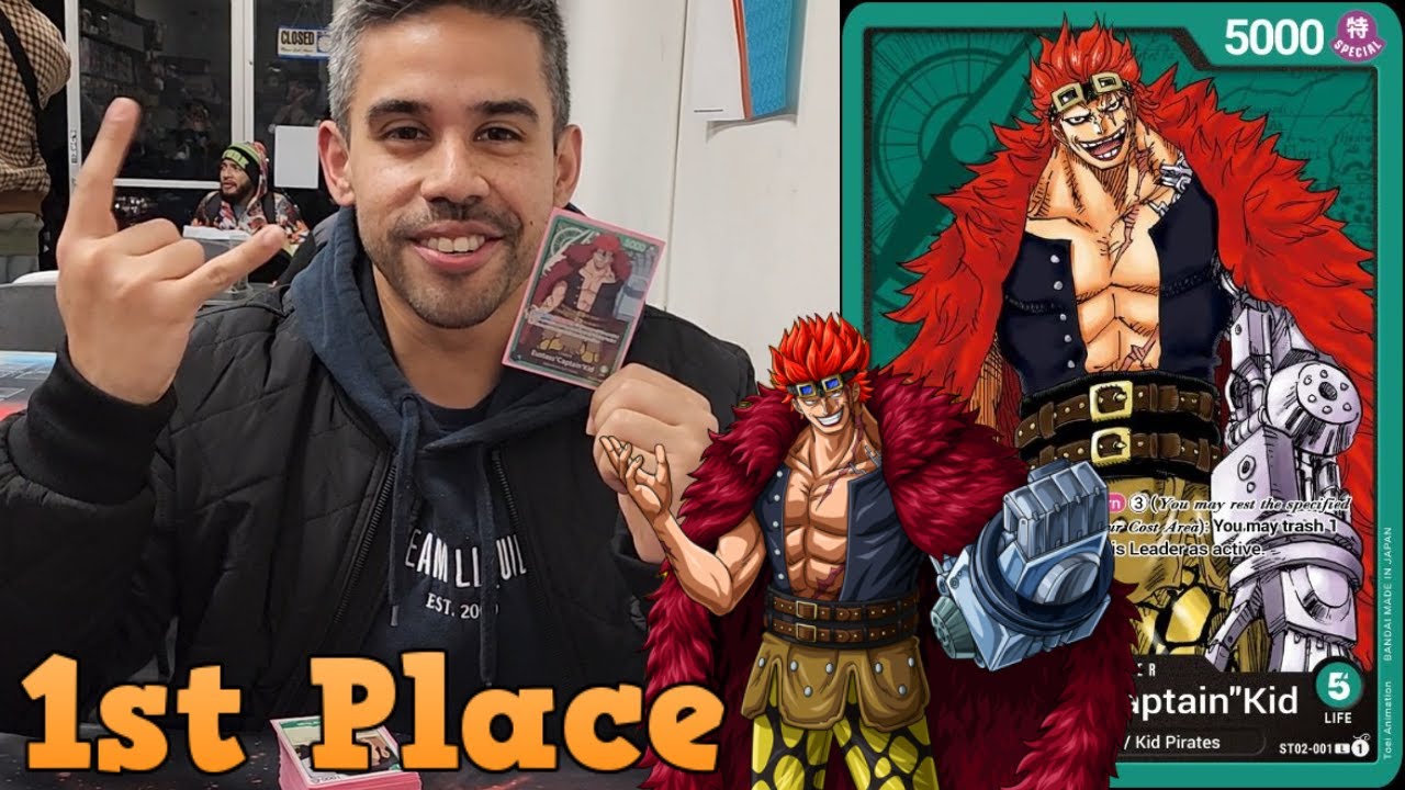 MY 1ST PLACE BROKEN KID DECK PROFILE! (One Piece Card Game)