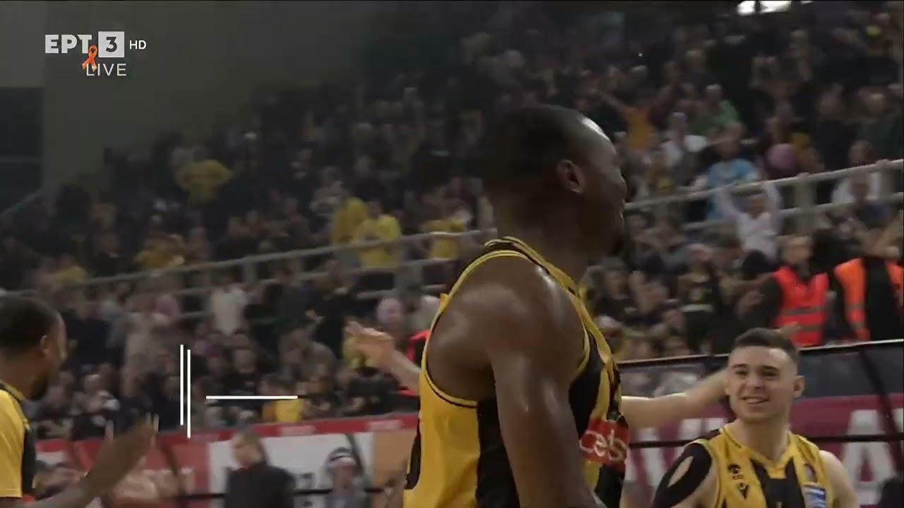 ΑΕΚ-ΠΑΟΚ 90-70 Στιγμιότυπα HD 8η Άγ. 25-11-2023