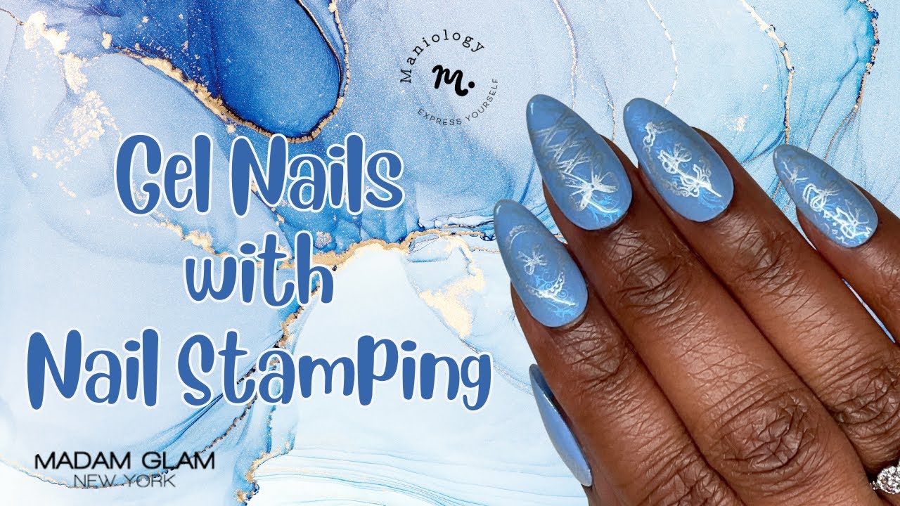 Coquette? Nails using - @madamglamofficial polishes|Nail Stamping