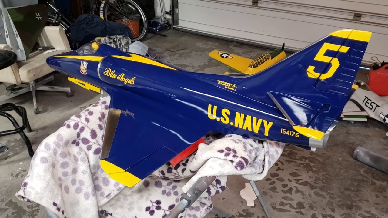 РЕМОНТ FREEWING A-4F SKYHAWK ЗАВЕРШЕН!!!