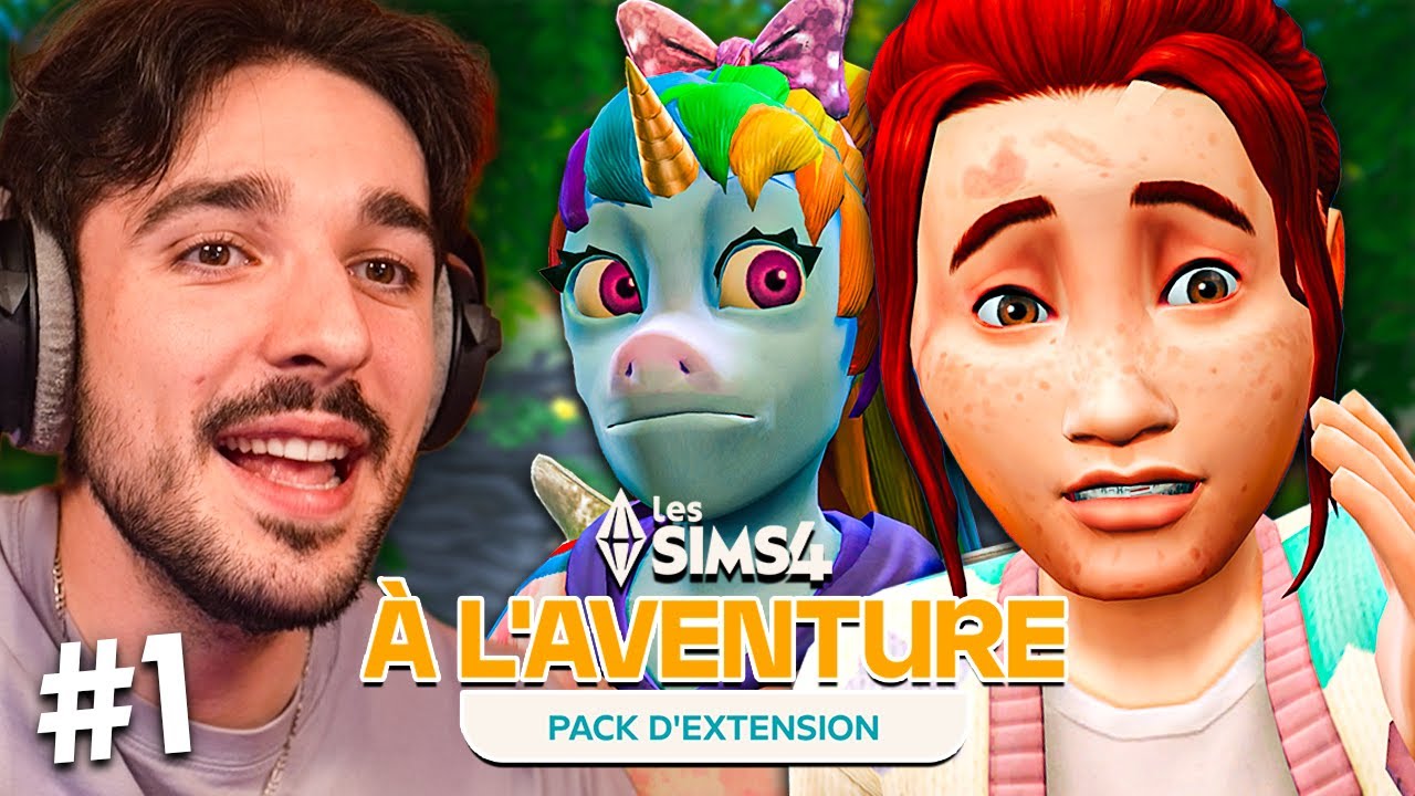 À L’AVENTURE avec TOUS les PACKS ⛺ (Amimaginaire, Prismoiseau, Colonie) | SIMS 4