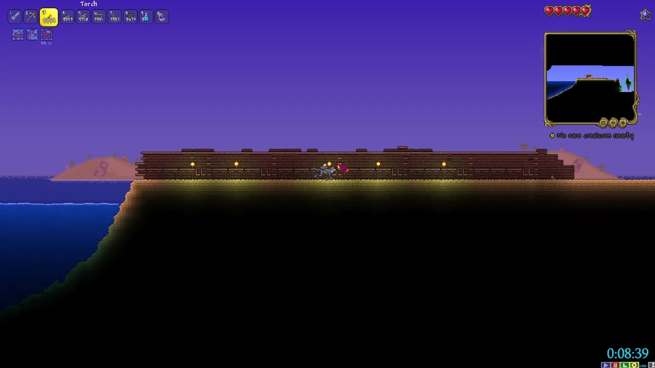 Terraria全実績RTA（釣りクエスト関連を除く）ジャーニーランダムシード　1h24m20s