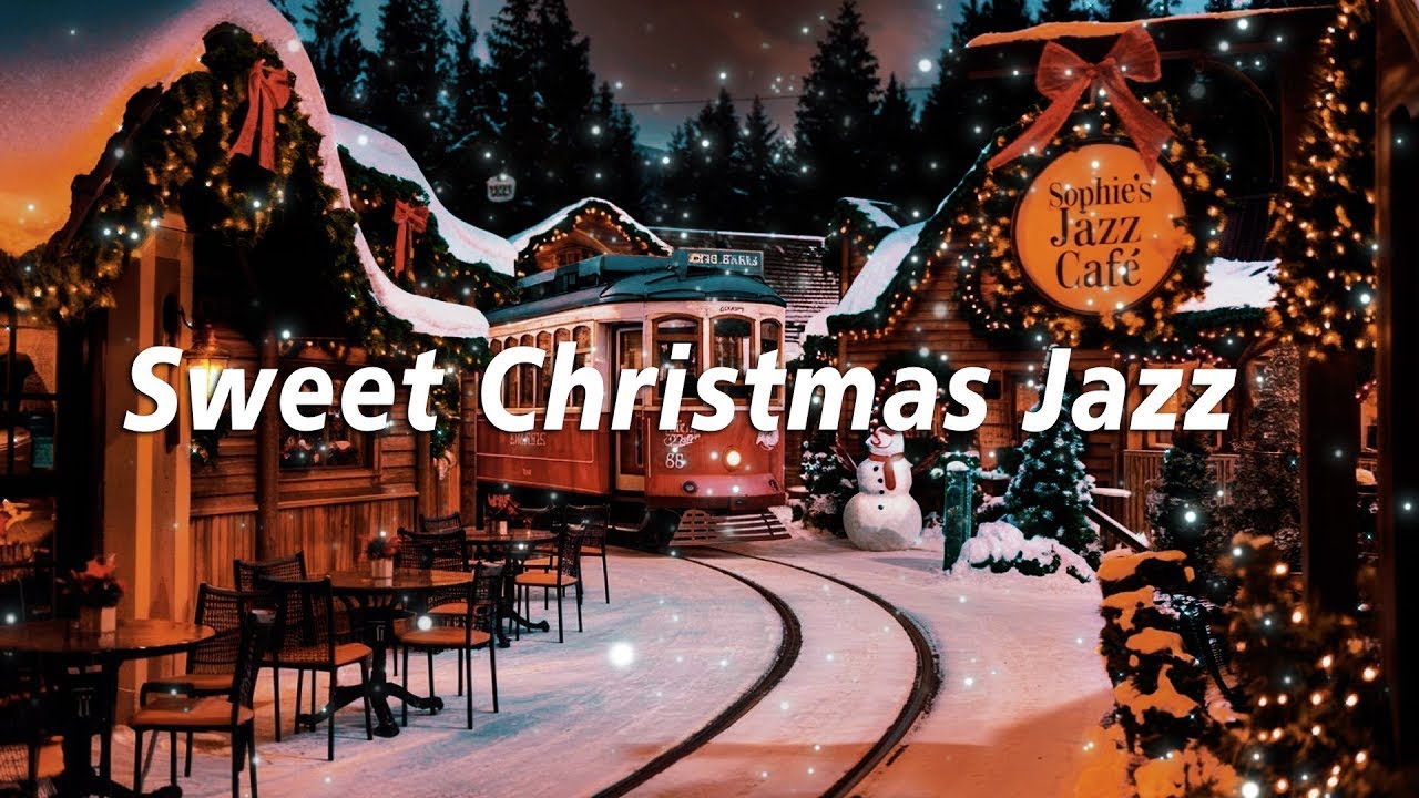Cozy Winter Coffee Shop Ambience with Warm Jazz Music to Relaxing, Study, Work