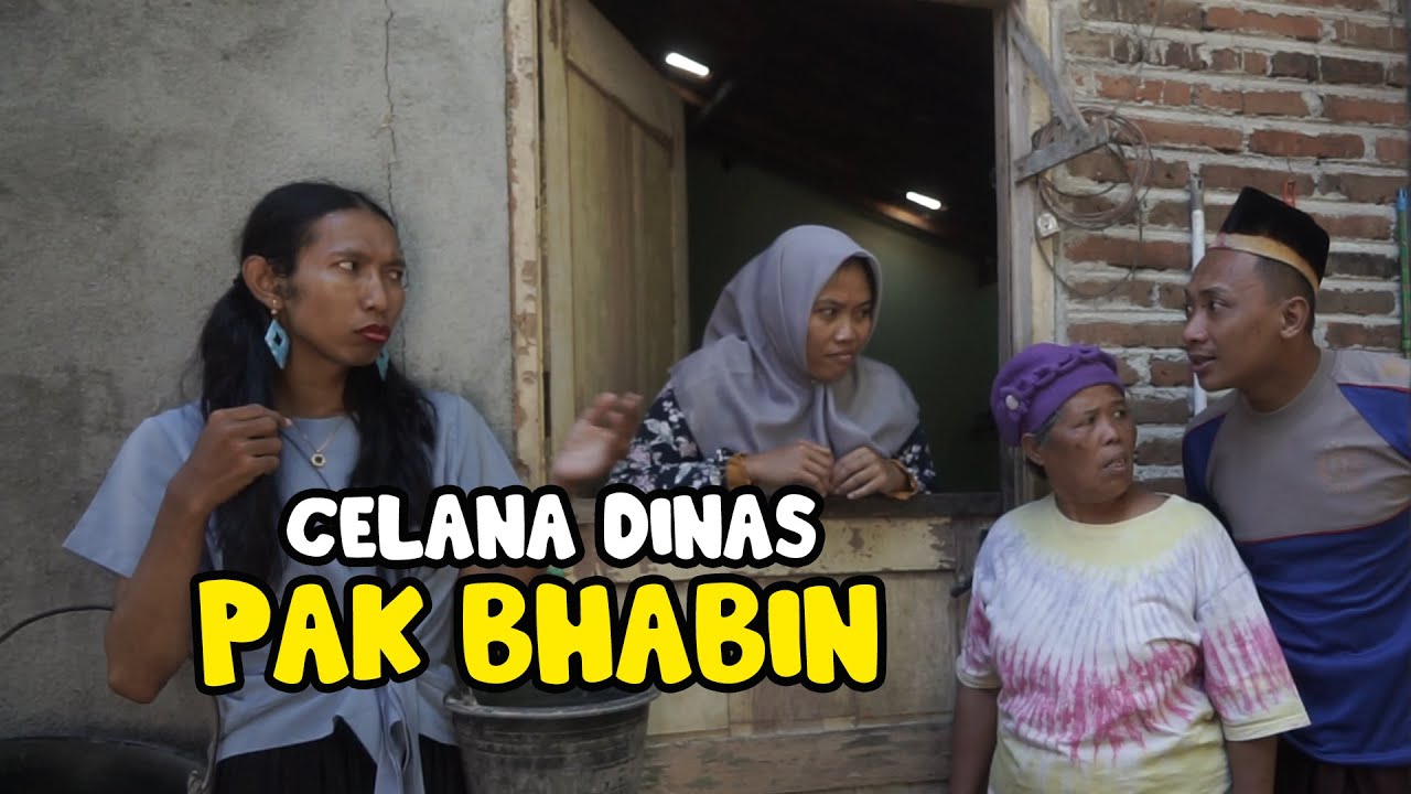 CELANA DINAS PAK BHABIN || POLISI MOTRET