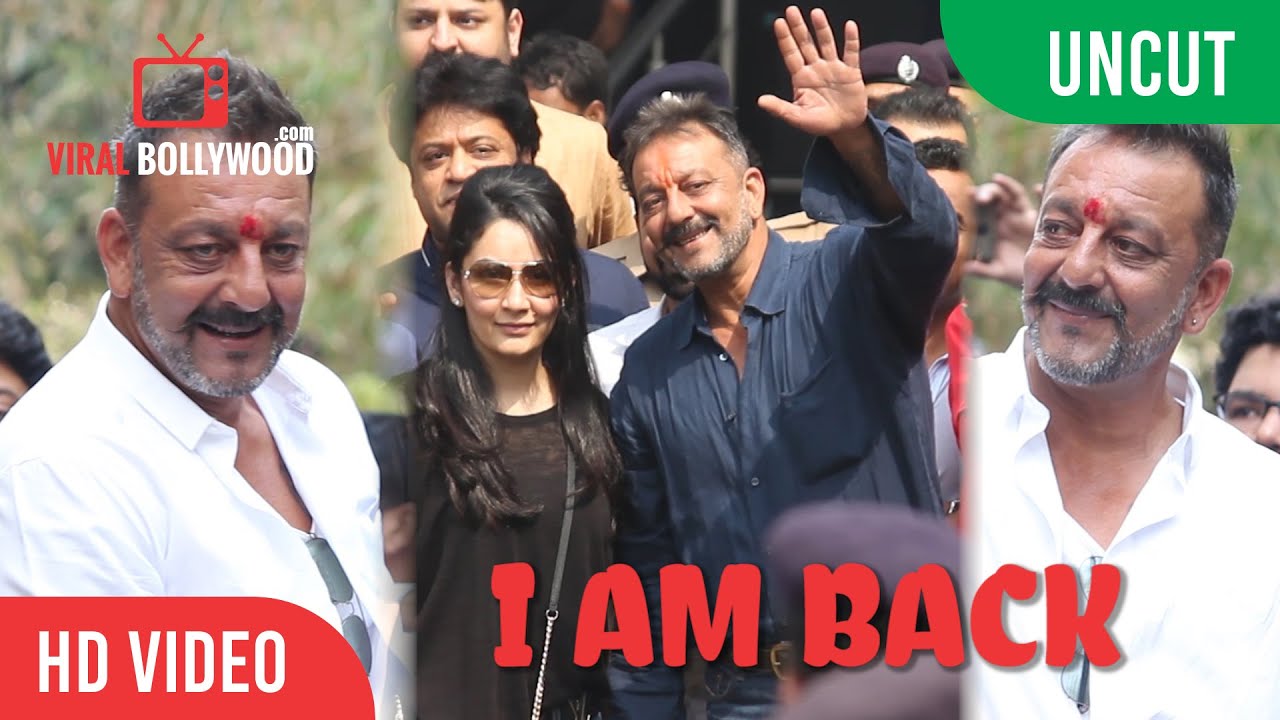 UNCUT - Full coverage Sanjay Dutt Release from Yerwada Jail | ViralBollywood