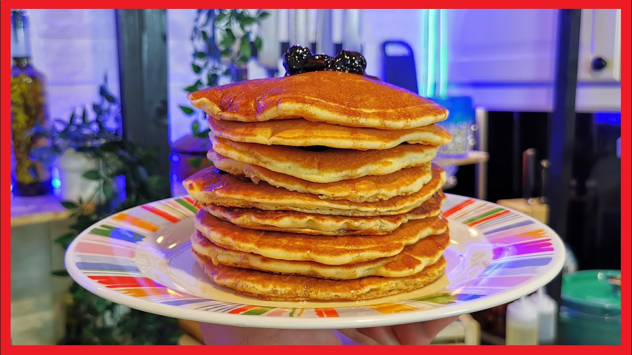Clatite Americane cu Sirop de Artar si Dulceata de Visine- ROMANEASCA- Home Cooking-Florin Arvunescu