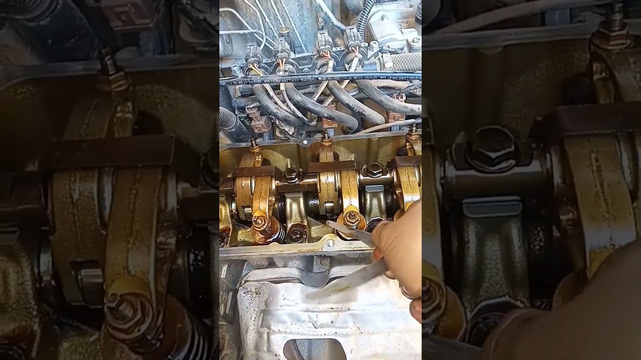 Réglage les doits culbuteur Renault Symbol 1.6 essence