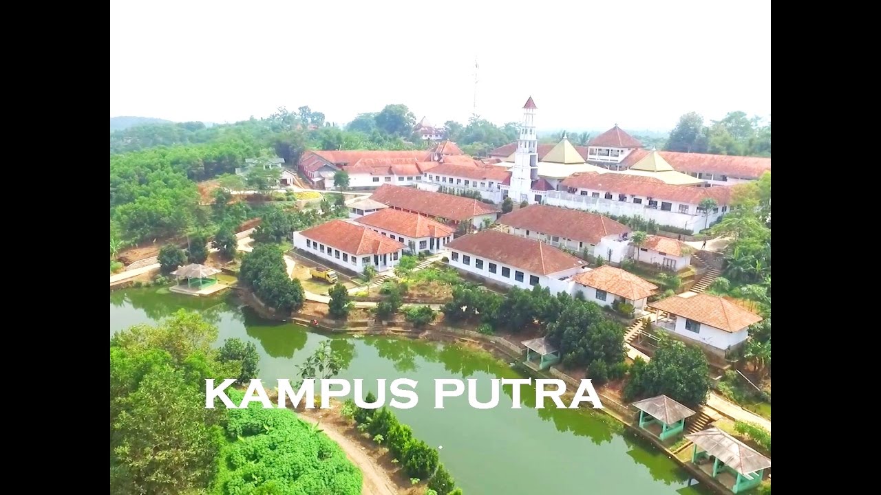 Indahnya Kampus PUTRA Pesantren Darunnajah 2 Cipining Bogor Dilihat Dari Udara