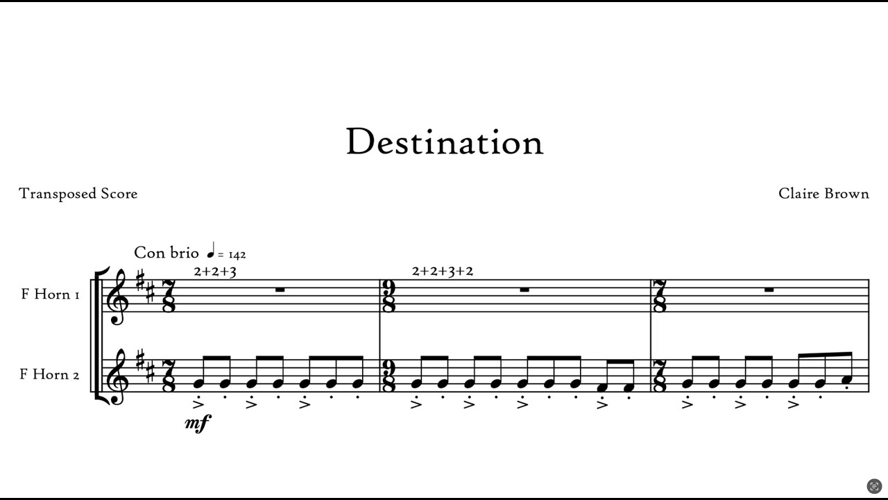 Destination (2025) Score Follower
