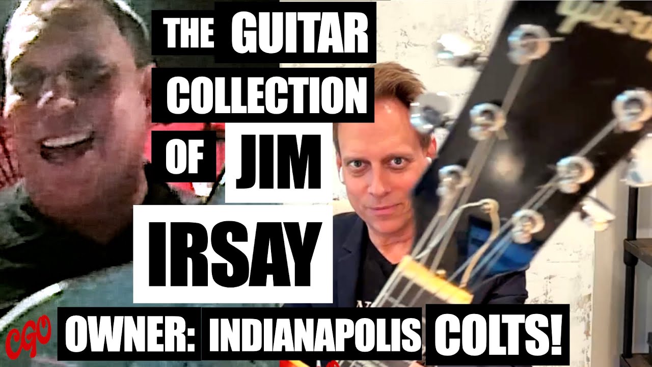 The Jim Irsay Collection - the story behind the Indianapolis Colts owner’s iconic guitar collection