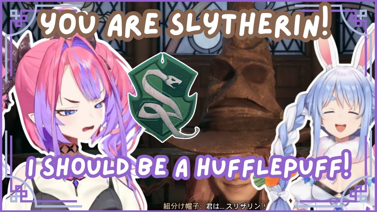 Vivi LOSES IT After Getting SLYTHERIN! Sasuga Pekora's DISCIPLE... 😂💀🐍 | Hololive Clip
