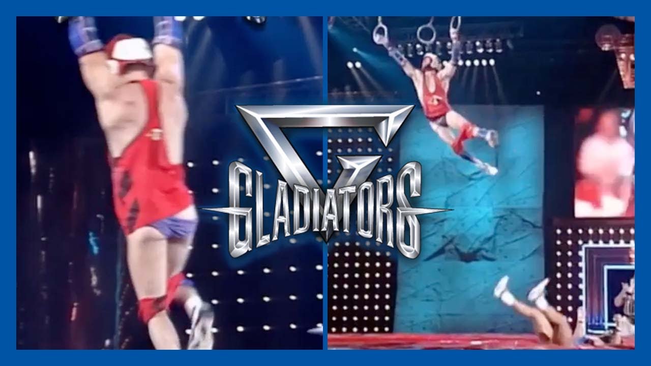 Gladiators: Wolf pull pants down in Hang Tough | GMB