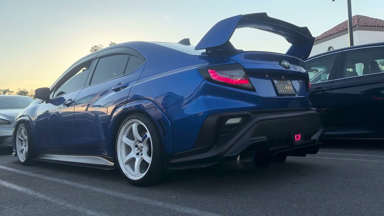 Subaru WRX VB Tomei Expreme Ti Full Titanium Exhaust Cold Start & Revs | Pure Single Exit JDM Sound!