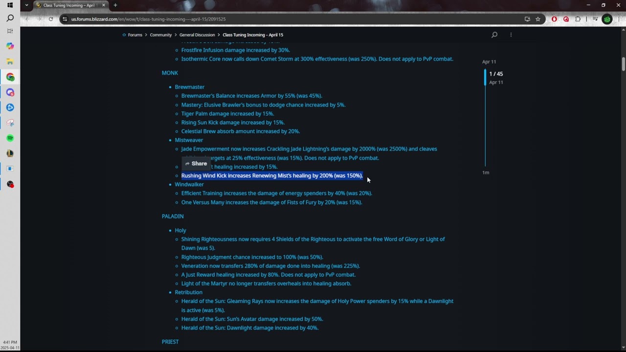 another mistweaver rant because this spec sucks to play even if its good numerically