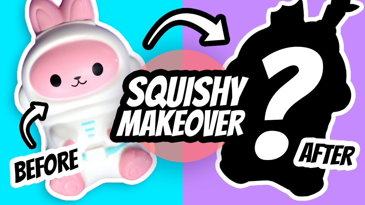 Squishy Makeover - Space Bunny Edition