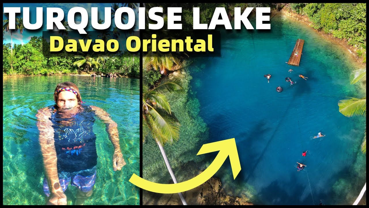 MYSTERIOUS TURQUOISE LAKE - Natural Wonder In Davao - PHILIPPINES BEST LOCAL TOURIST SPOTS