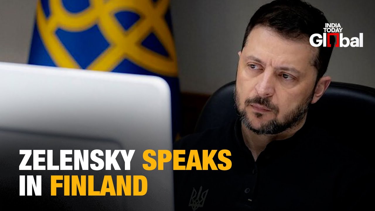 LIVE: President Zelensky Speaks on Ukraine-Finland Relations During Official Visit