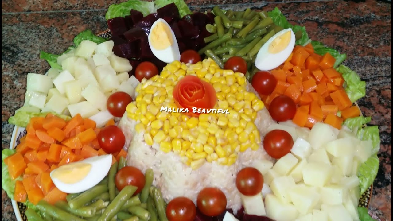 ¡¡LA FAMOSA ENSALADA MARROQUÍ SALUDABLE Y MUY COMPLETA !! JARDÍN DE SABORES 🥗