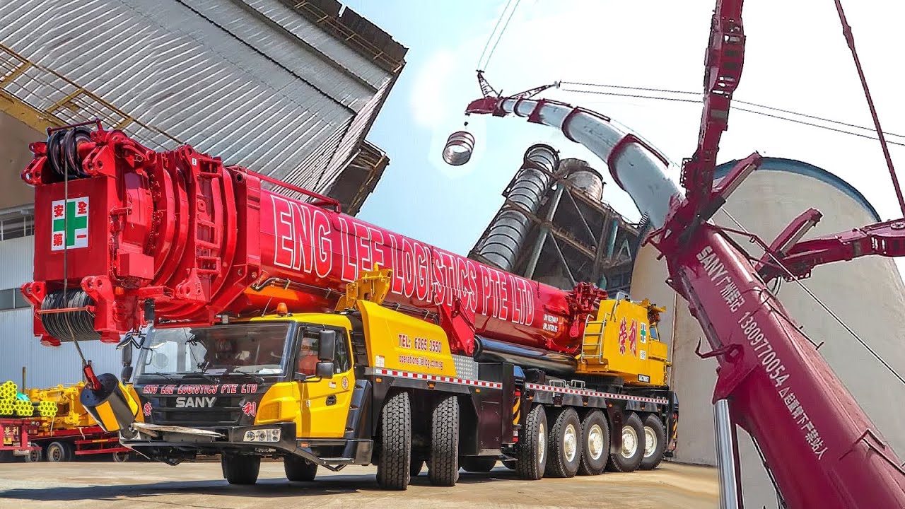 Crane Of The Day Episode 106 |  Sany SAC7000S7