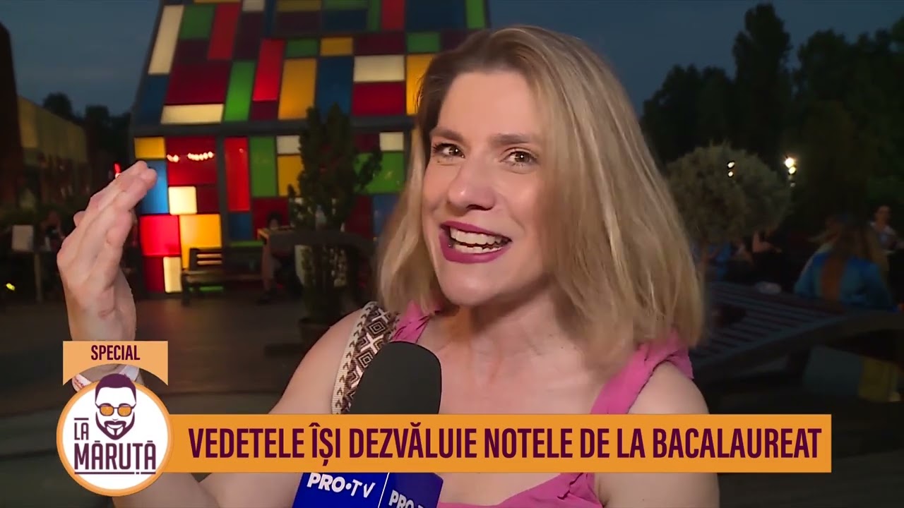 Vedetele își dezvăluie notele de la Bacalaureat