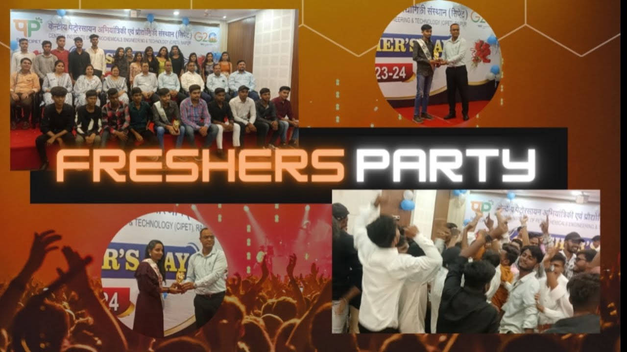 Official Freshers party 2k23 |CIPET Raipur | Dance & Enjoyment 🥳 sv from chhattisgarh  cipet Raipur