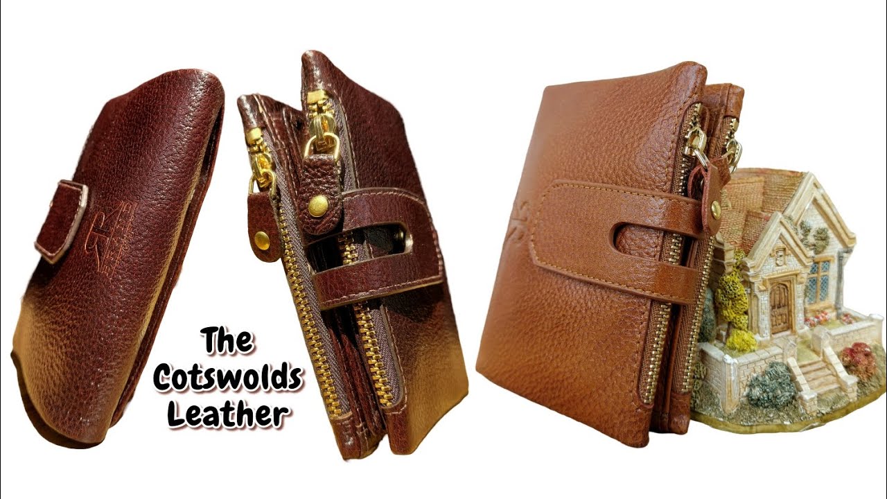 Premium Cotswolds Leather Wallet for Men 80% Handmade with Luxury Stylish Design Long Lasting Finish