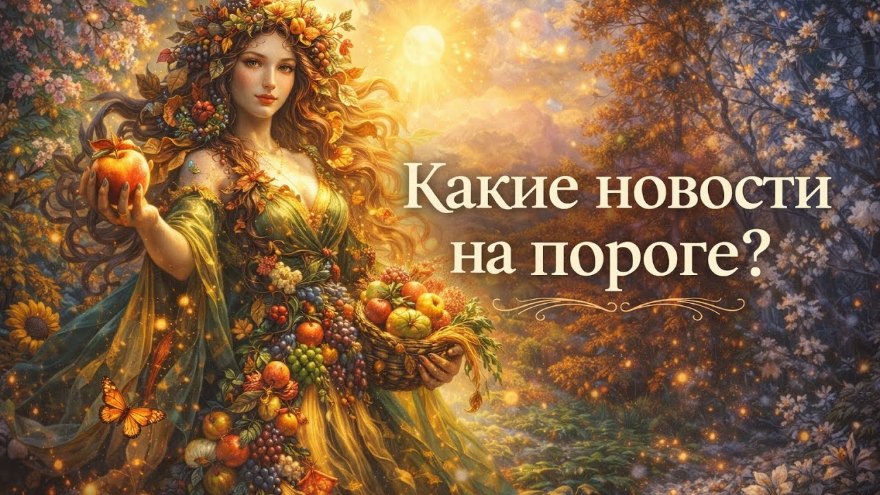 Какие Новости на пороге? Гадание пасьянс Tarot reading 