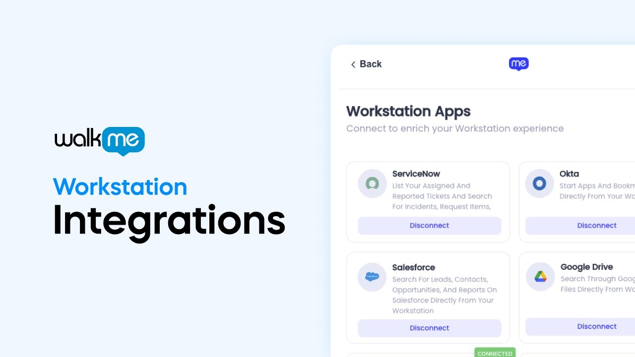 Workstation: App Integrations