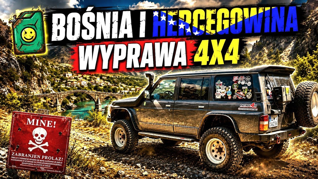 OffRoad i Pola Minowe - Bośnia i Hercegowina 🇧🇦 z @azymut4x4