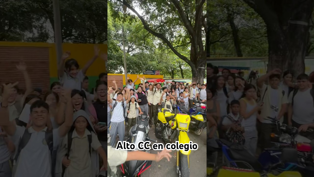 Pt4 Alto CC en colegios #policia #bikelife #mt09 #dr650 #metas #colegio #cfmoto