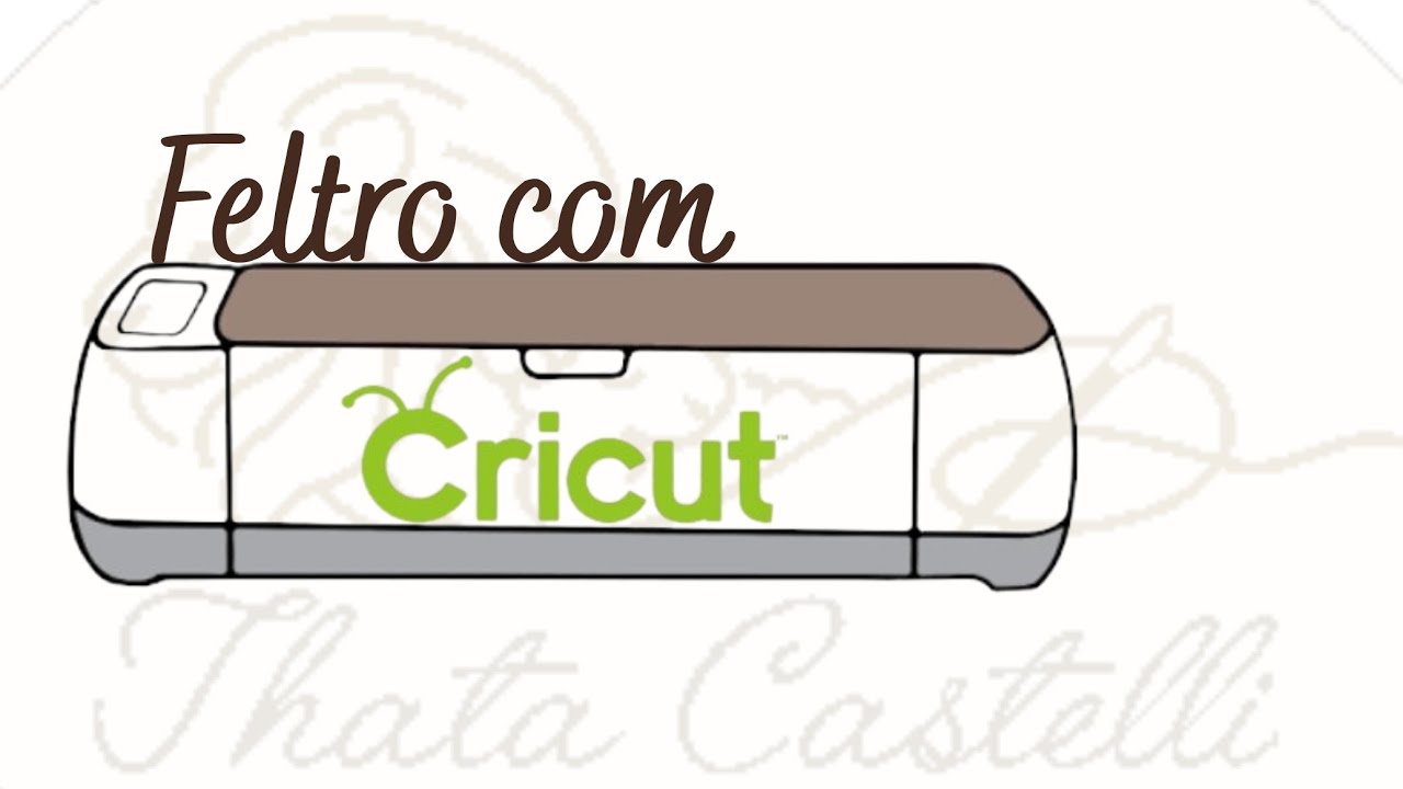 Cricut no feltro