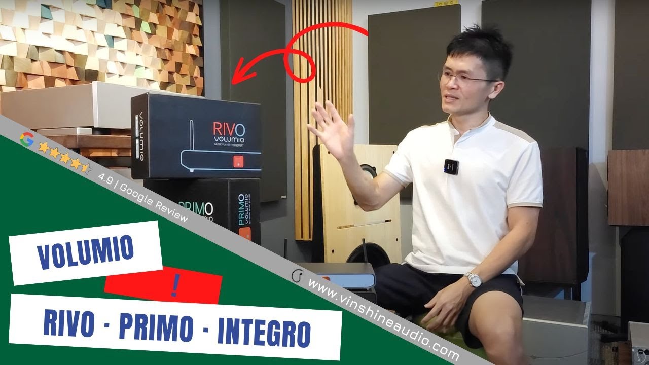 Volumio Digital Streamer · Rivo, Primo, Integro [Made in Italy]