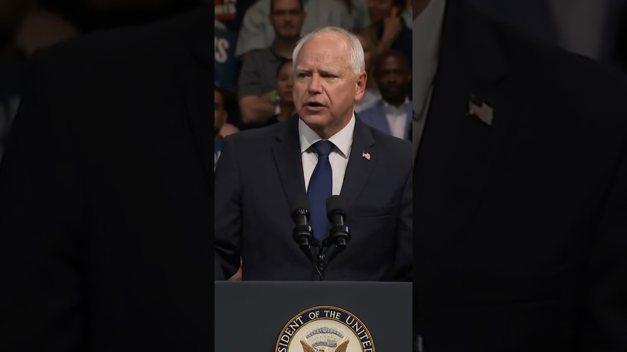 Gov. Tim Walz says he &lsquo;can&rsquo;t wait&rsquo; to debate JD Vance. Via: CNN