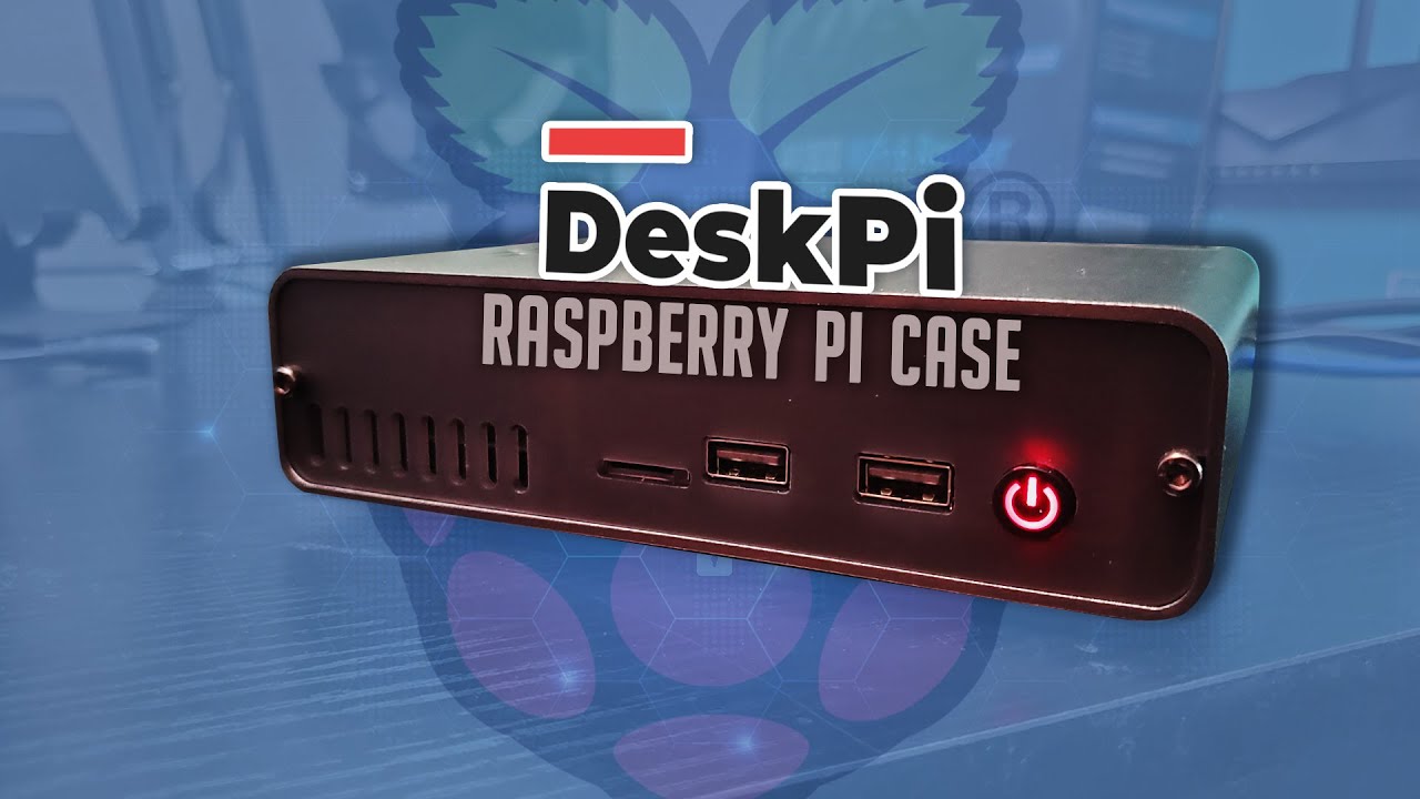 DeskPi Pro Raspberry Pi 4 Desktop Case