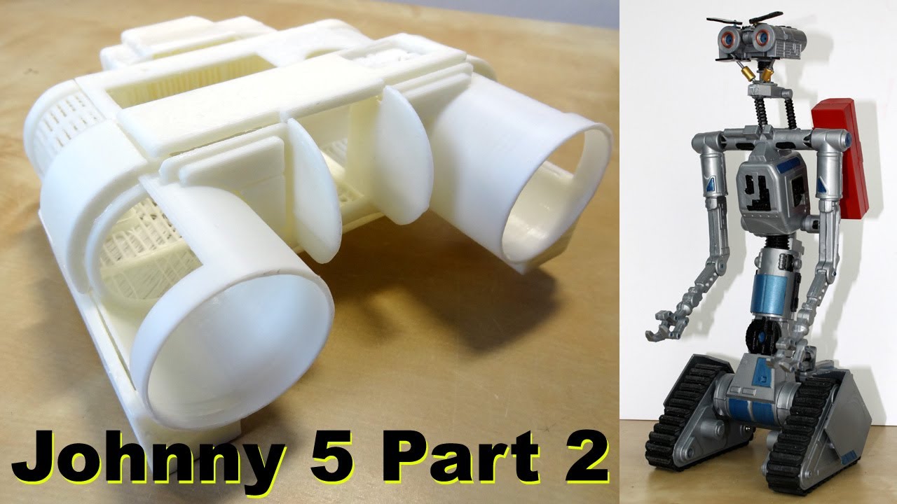 Short Circuit Johnny 5 Replica #2 | Binoculars | James Bruton