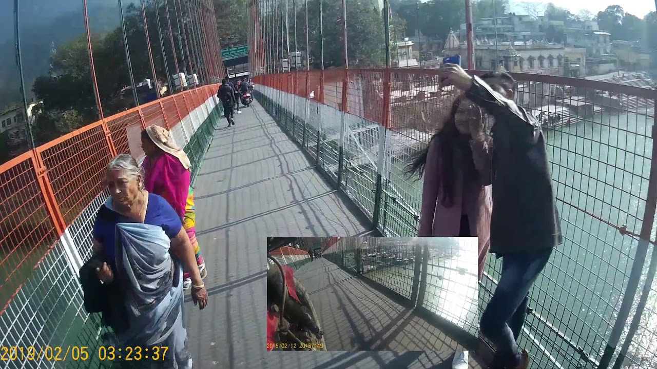 RAMJHULA rishikesh  ll satti rawat ll walking at ram jhula rishikesh
