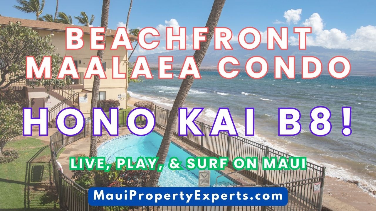 Maui Beachfront Condo - Hono Kai Unit B8