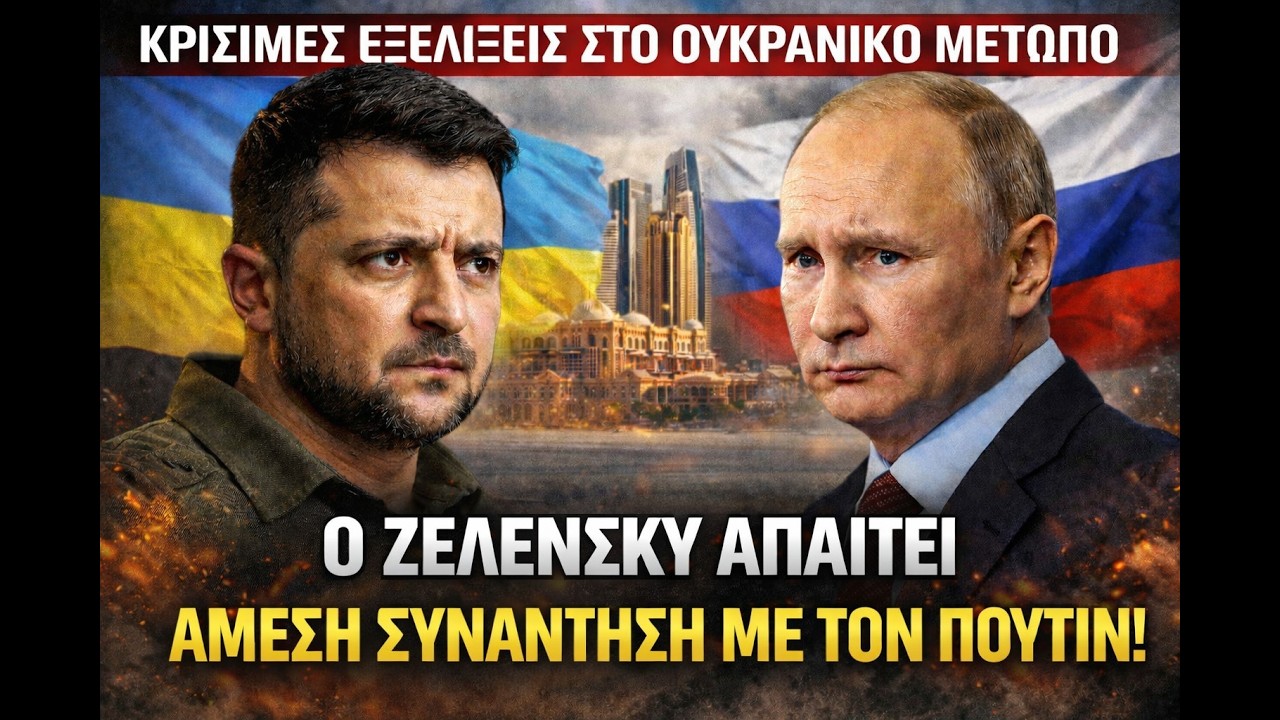 Η Σύνοδος Ρωσίας–Ουκρανίας στο Abu Dhabi αναβλήθηκε Ο Zelensky απαιτείσυνάντηση με τον Putin